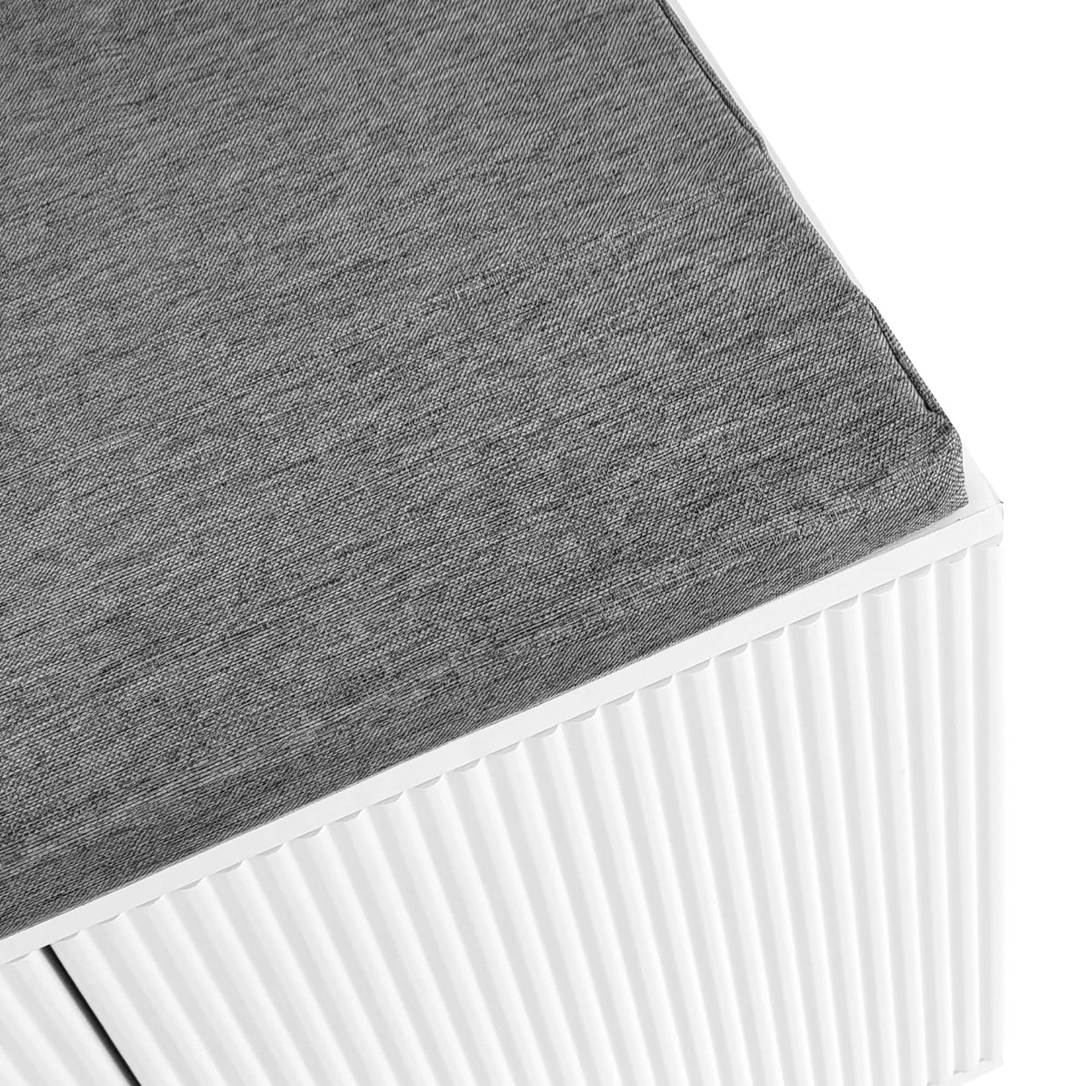 Ensemble porte-manteau blanc doré - texture tissu
